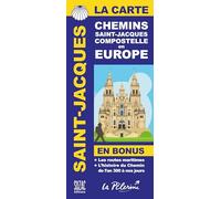 La carte des chemins de Saint-Jacques de Compostelle en Europe: 0