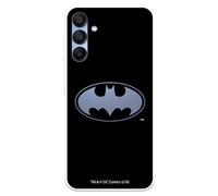 LA CASA DE LAS CARCASAS Case Compatible with Samsung Galaxy A15 5G Official DC Comics Batman Logo Transparent Transparent Flexible Silicone Case with Official DC Comics License