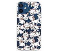 LA CASA DE LAS CARCASAS Official Disney Marie Silhouettes iPhone 13 Case - The Aristocats - Choose the design you like most for your iPhone 13.