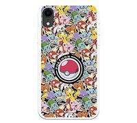LA CASA DE LAS CARCASAS Official Pokemon Pattern Sticker Poké Ball iPhone XR Case - Choose Your Like Design for Your iPhone XR
