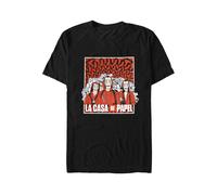 La Casa De Papel - Group Shot - T-Shirt - black - L - 100% Cotton L