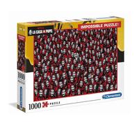 Clementoni - 39527 - Impossible Puzzle - La Casa De Papel / Money Heist - 1000 pieces - Made in Italy - Jigsaw Puzzles for Adult - 37 x 5.8 x 28.1