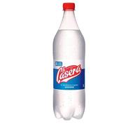 La Casera Gaseosa Light Sparkling Drink, Lemon Flavour, Caffeine Free, 1L Bottle, pack 12