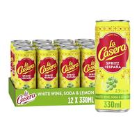 La Casera: White Wine Spritz Ready to Drink Cans, 12x330ml, 2.5 percent ABV
