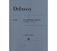 La cathédrale engloutie piano Debussy G. Henle Verlag Paperback