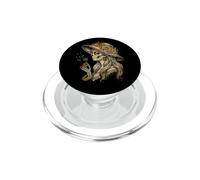 La Catrina Blowing Wishes Dandelion Sugar Skull Vintage PopSockets PopGrip for MagSafe