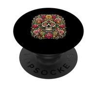 La Catrina Mexican Day of the Dead Sugar Skull Mexicana PopSockets Adhesive PopGrip