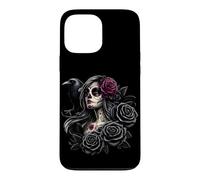 La Catrina Mysterious Beauty of the Dia de los Muertos Raven Case for iPhone 13 Pro Max