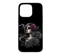 La Catrina Mysterious Beauty of the Dia de los Muertos Raven Case for iPhone 15 Pro Max