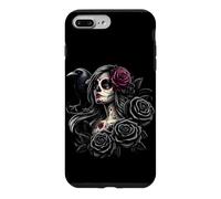 La Catrina Mysterious Beauty of the Dia de los Muertos Raven Case for iPhone 7 Plus/8 Plus