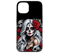 La Catrina Mysterious Beauty of the Dia de los Muertos Rose Case for iPhone 13