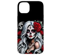 La Catrina Mysterious Beauty of the Dia de los Muertos Rose Case for iPhone 14 Plus