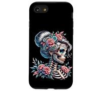 La Catrina Mysterious Beauty of the Dia de los Muertos Rose Case for iPhone SE (2020) / 7/8