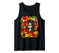La Catrina s Sugar Skull s Day-of-The-Dead Mexican Art Tank Top