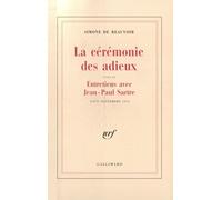 La Cérémonie des adieux / Entretiens avec Jean-Paul Sartre