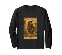 La Chingona Tarot Latina Mexican Pride Mexico Spanish Women Long Sleeve T-Shirt