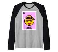 La Chola Lowrider Chicana Style Retro Chicano Culture Raglan Baseball Tee