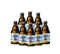 La Chouffe Alcohol-Free Belgian Blonde Ale - 8 x 330ml Bottles | Premium Belgian Low Alcohol Beer | Fruity & Refreshing Blonde | 0.4% ABV
