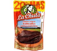 La Chula - Black Bean Volteados - Product by El Salvador - Ideal for Exotic Meals- 283g