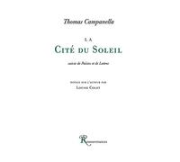 La cité du soleil: Suivie de Poésies et de lettres