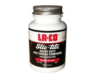 LA-CO Slic-Tite Liquid PTFE Paste Heavy Duty Pipe Thread Compound,120ml or 240ml