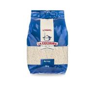 La Cochura Authentic Spanish Round Rice - 5kg Bulk Bag - Traditional Short-Grain White Rice - High Absorption for Paella