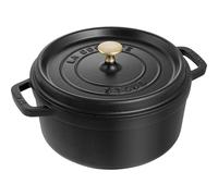 La Cocotte Round D. 24 Black Lt. 3,8 - New Classic by Staub