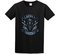 La Coka Nostra Airbrush T-Shirt Graphic Printed Tee Shirt Mens T Shirt