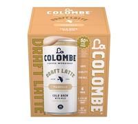 La Colombe Vanilla Draft Latte - 9 Fl. Oz. 4 Pack - 100% Arabica, Single-Origin, Brazilian Cold Brew Coffee with Lactose-Free Foamy Milk, Premium Coffee On the Go, 115mg Natural Caffeine