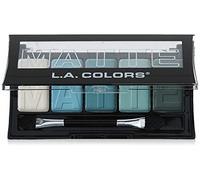 LA COLOR 5 COLOR MATTE EYESHADOW (Teal Argyle) by LA Color