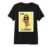 La Comadre 2026 Promoted to Godmother Premium T-Shirt