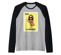 La Comadre 2026 Promoted to Godmother Raglan Baseball Tee