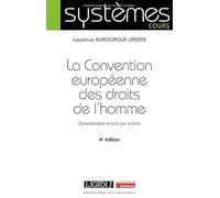 La Convention européenne des droits de l'homme: Commentaire article par article