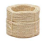 La cordeline 385-50 Crown with Sisal Rope Diameter 6 mm Natural 50 Metres
