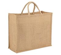 La cordeline Multi-Use Jute Tote Bag 25L 45 x 19 x 33 cm Natural Colour