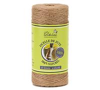 La cordeline Reel of Jute Twine Natural