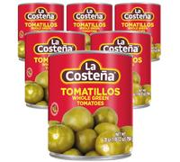 La Costena Tomatillos 794g (Pack of 6) / Mexican Whole Green Tomatoes for Salsa Verde, Tinned Tomatillos Bundle