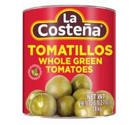 La Costena Whole Tomatillos in Brine 2.8kg - Authentic Mexican Green Tomatoes for Salsa Verde, Sauces, Enchiladas, Soups, and Traditional Cooking