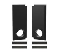 LA Crafted Aquarium Light Risers for Fluval Aquasky 2.0 LED | Pair of Heat-Resistant Polymer Stands + Velcro Fasteners | Toolless Easy Install (6 inch)