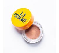 La Crique - Cream Eyeshadow & Highlighter - Infused with Hyaluronic Acid + Calendula Flower - LightWeight Cream Makeup and Skincare - 99% Natural Ingredients - Vegan Make Up - 04 Copper