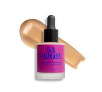 La Crique - Tinted Moisturiser Serum - Hydrating Face Serum with Hyaluronic Acid - Skin Tint -Lightweight Foundation for Skin Glow - 99% Natural Ingredients - Vegan Makeup & Skincare - 30ml - 02 Light