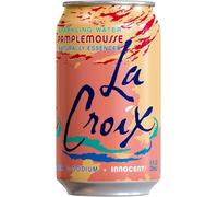 La Croix Naturally Essenced | 0 Calorie | 0 Sweetener | 0 Sodium | Grapefruit (Pamplemousse) Sparkling Water 355ml (Pack of 24)