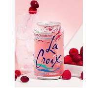 La Croix Naturally Essenced | 0 Calorie | 0 Sweetener | 0 Sodium | Razz-Cranberry Sparkling Water 355ml (Pack of 12)