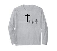 La Cruz representa la Victoria de Cristo sobre la Muerte Long Sleeve T-Shirt