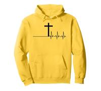 La cruz representa la victoria de Cristo sobre la muerte Pullover Hoodie