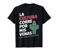La cultura corre por mis venas camiseta de orgullo latino T-Shirt
