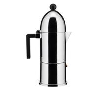Alessi La Cupola 6 Cup Espresso Maker Black