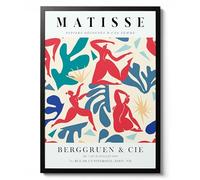 La Danse by Henri Matisse, Graphic Exhibition Collage, Cutout Dancer Wall Art, Unique Decor Gift, Poster Print, Archival Matte, A2 (Print Only) - 59.4x42cm