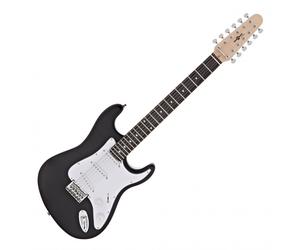 LA Deluxe 12 String Electric Guitar by Gear4music