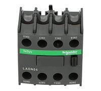 LA-DN04 | LADN04 | SCHNEIDER TESYS D - AUXILIARY CONTACT BLOCK - 4 NC - SCREW-CLAMPS TERMINALS